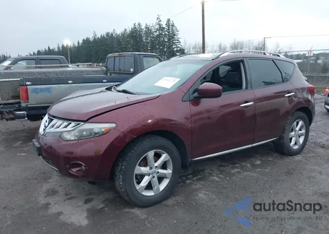 2009 Nissan Murano Le from USA, damaged, VIN JN8AZ18W89W136240